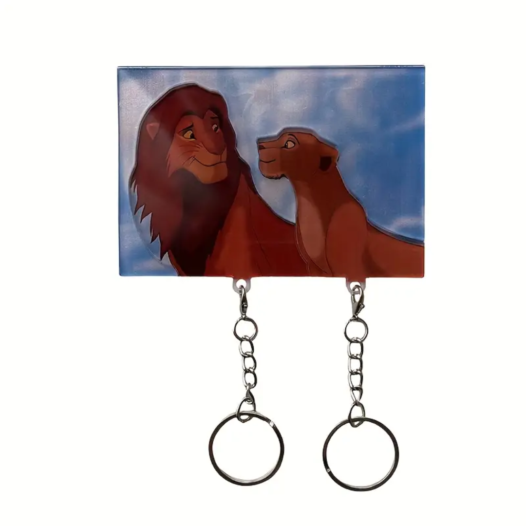 Llavero de pareja Rey León para poner en tu casa